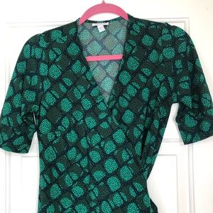 A pea in the pod maternity wrap dress